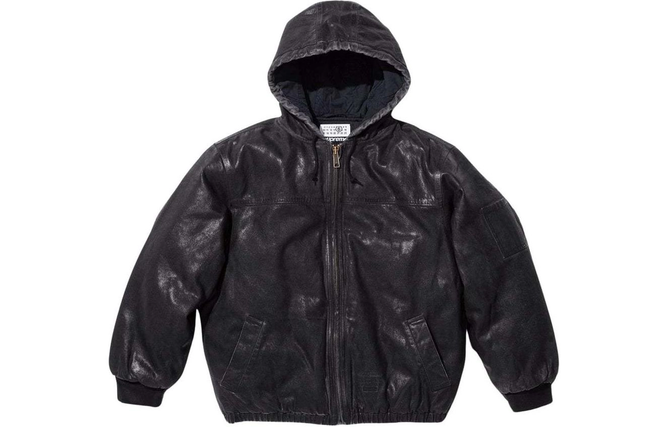 Supreme x MM6 Maison Margiela SS24 WEEK7 FOIL HOODED WORK JACKET