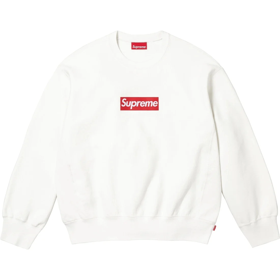 Supreme SS25 Washed Box Logo Crewneck logo