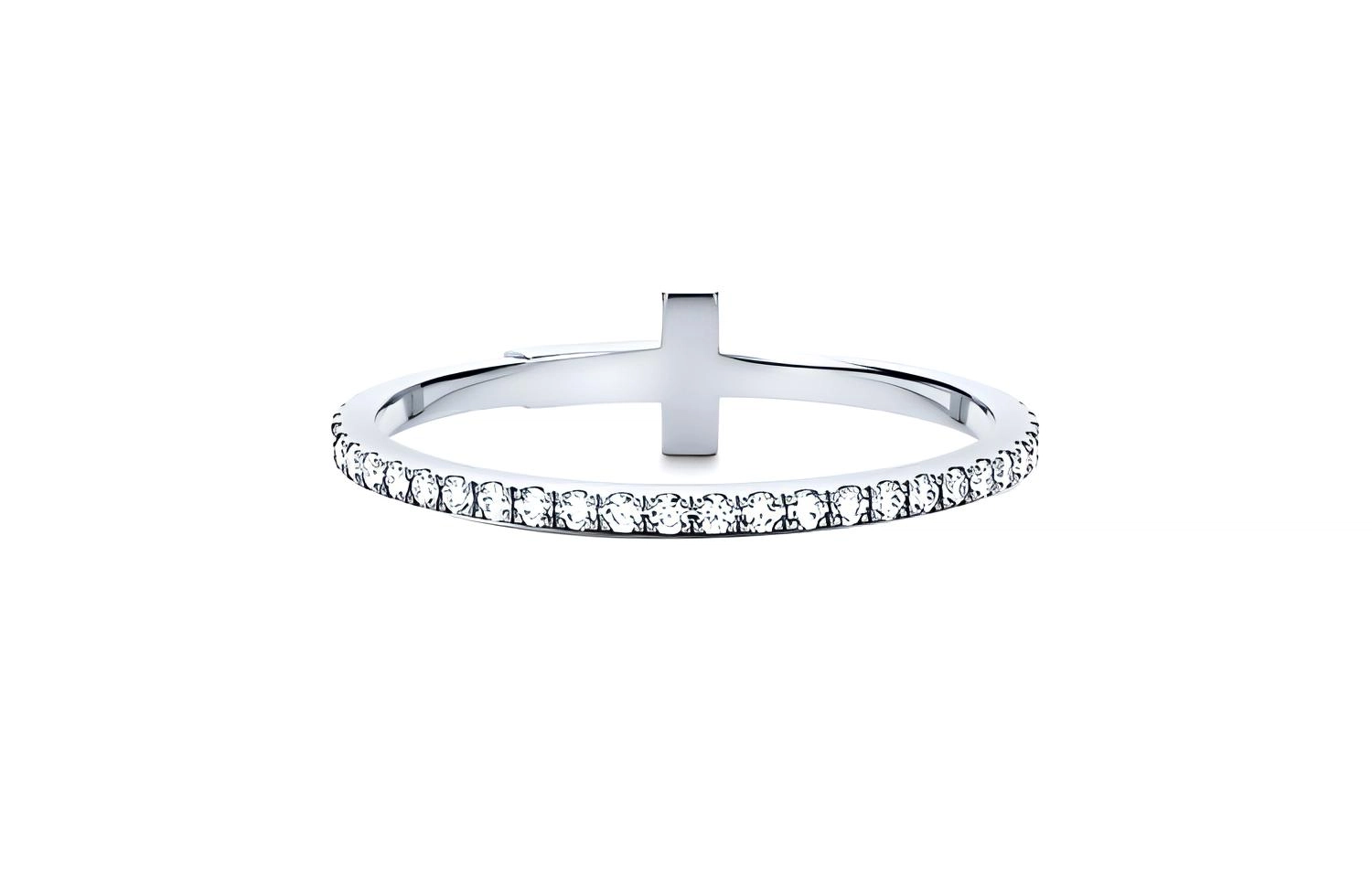 TIFFANY CO. Tiffany T 18K 1.5mm