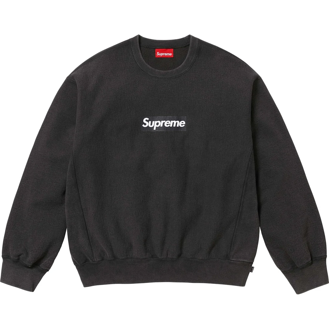 Supreme SS25 Washed Box Logo Crewneck logo