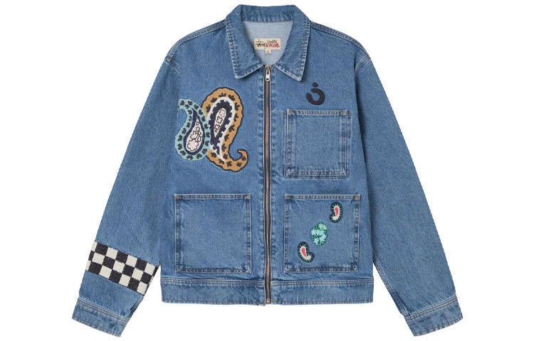 Stussy x NOMA T.D. Denim Zip Work Jacket
