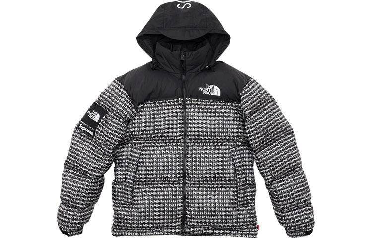 Supreme Week 5 x The North Face Studded Nuptse Jacket Logo