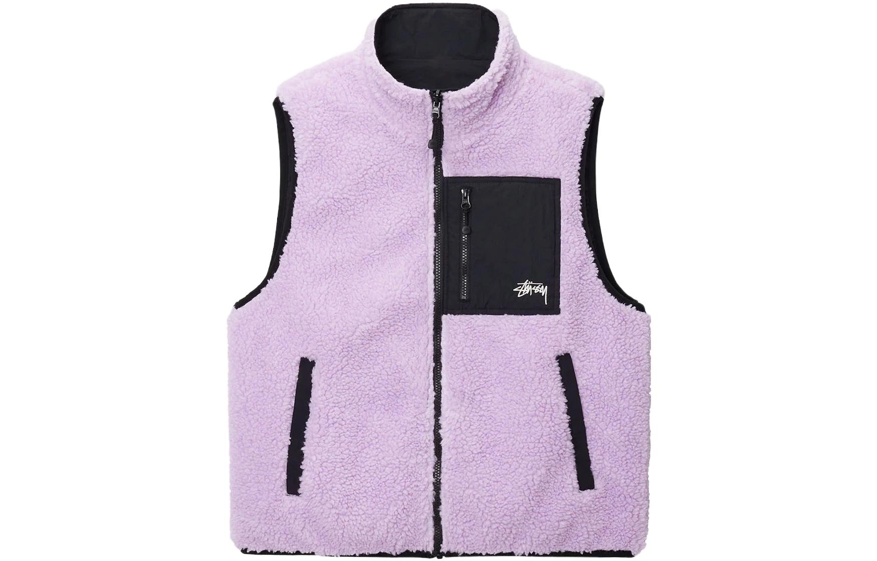 Stussy FW23 SHERPA REVERSIBLE VEST