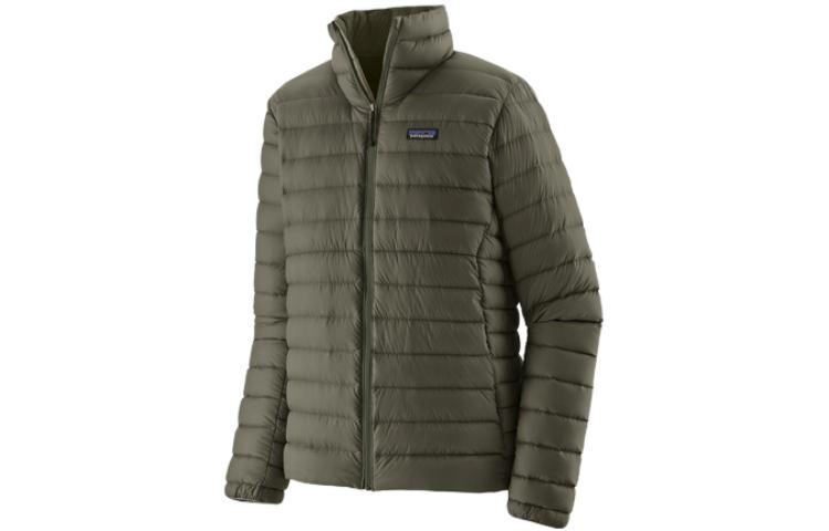 patagonia Down Sweater Logo