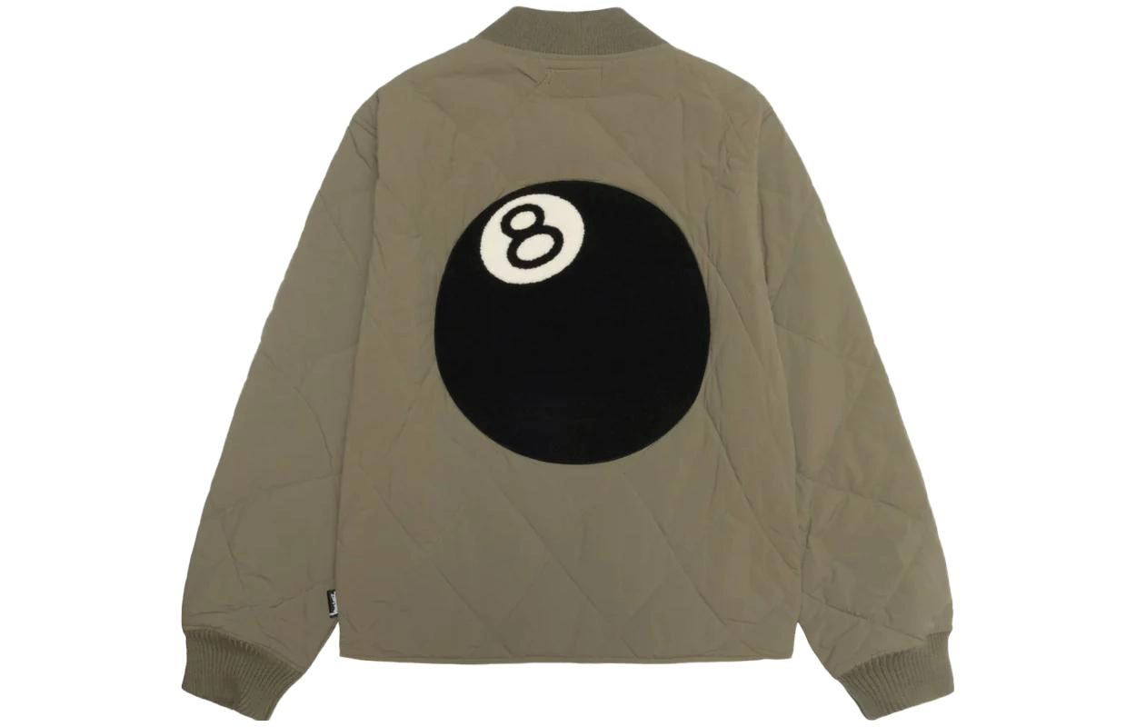 Stussy FW23 8 BALL QUILTED LINER JACKET 88