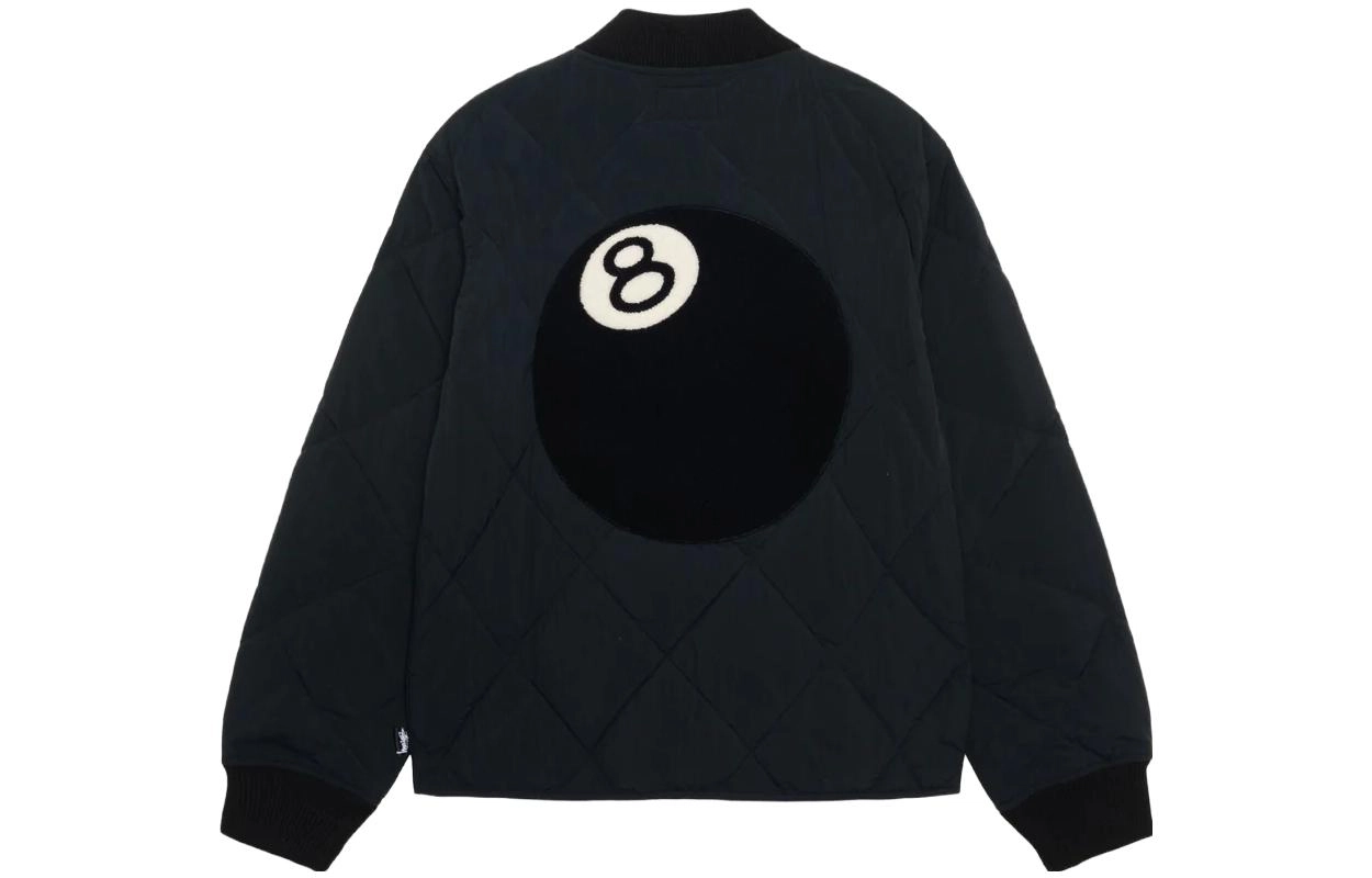 Stussy FW23 8 BALL QUILTED LINER JACKET 88