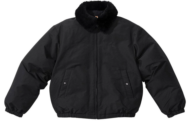 Supreme S2S2 Week 3 x Burberry Shearling Collar Down Puffer Jacket