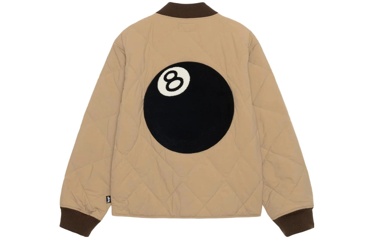Stussy FW23 8 BALL QUILTED LINER JACKET 88