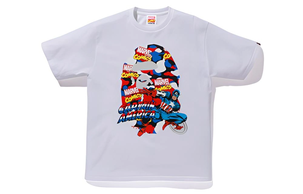 A BATHING APE x Marvel Bape T