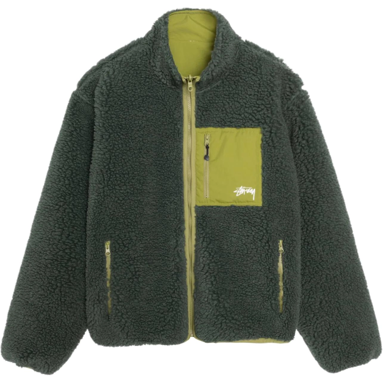 Stussy FW23 SHERPA REVERSIBLE JACKET