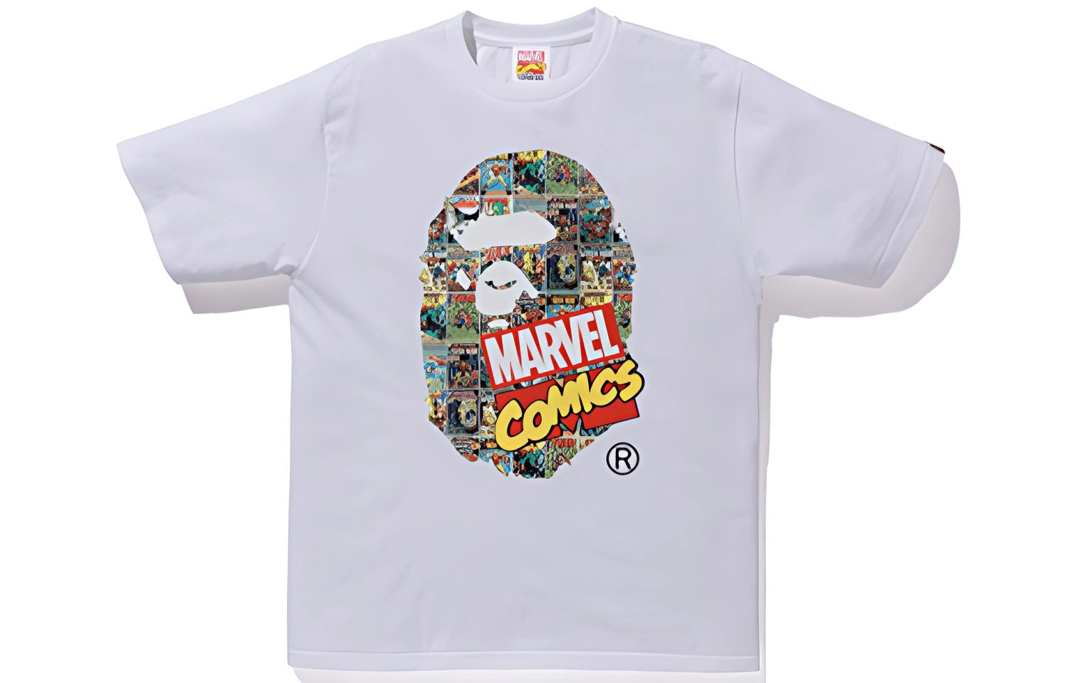 A BATHING APE Bape Marvel T