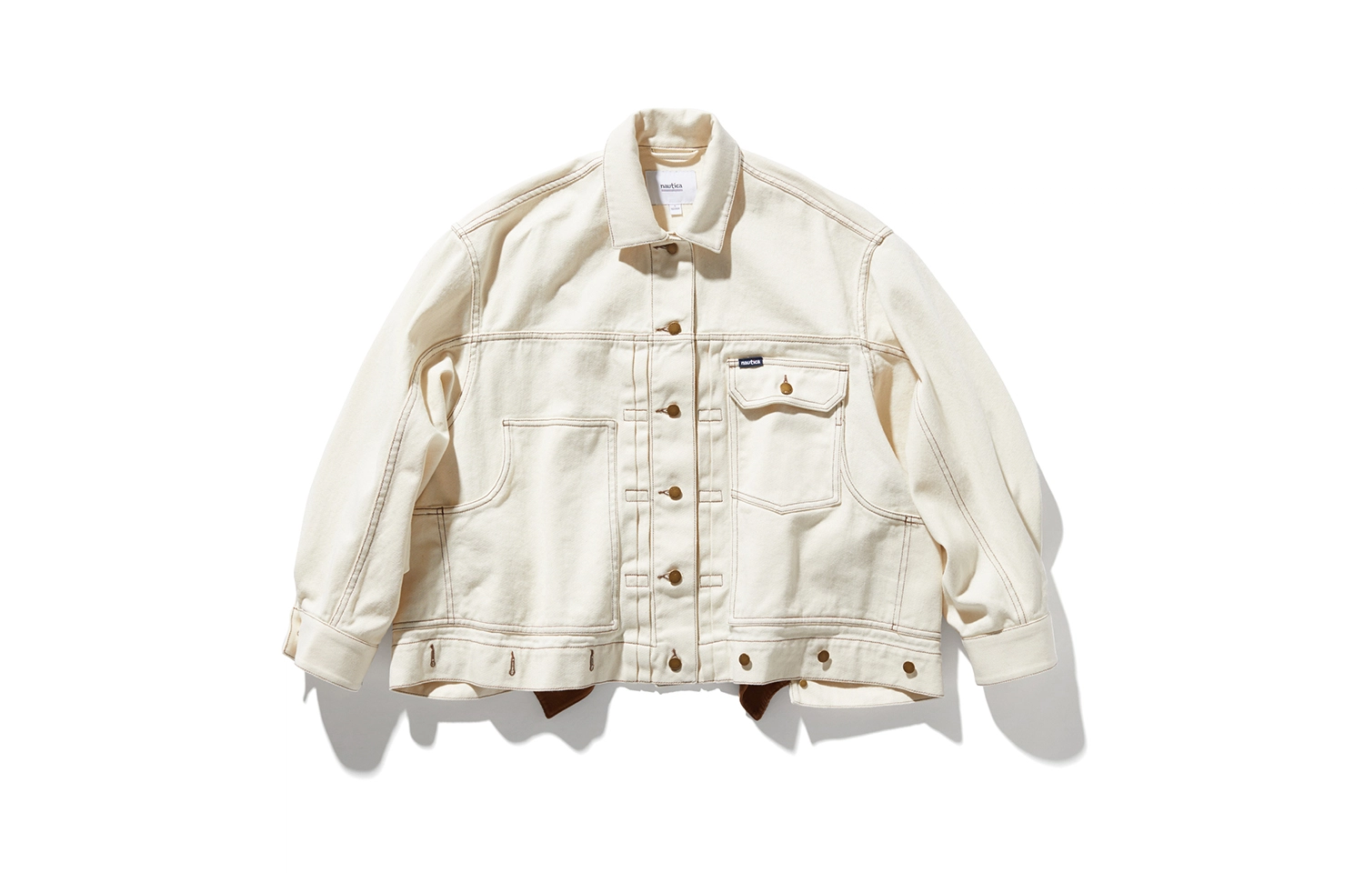 nautica white sail SS24