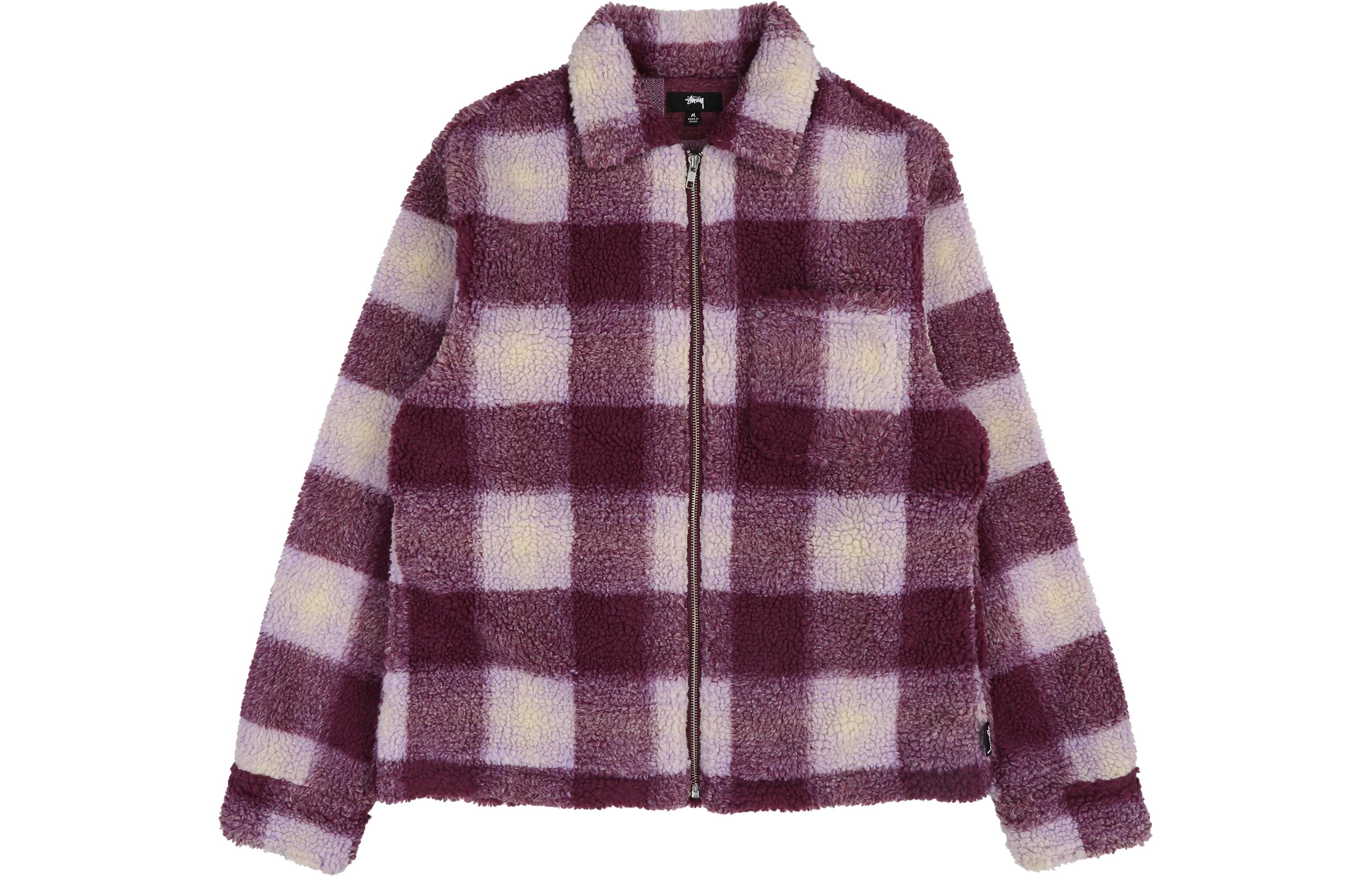 Stussy ZIP SHERPA SHADOW PLAID
