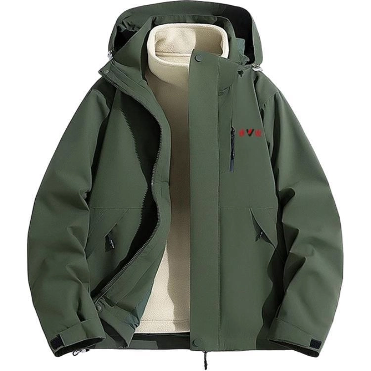 雅鹿  三防三合一进藏徒步爬山户外登山服  防水防风防紫外线透气耐磨保暖速干超轻防虫防静电防泼水防寒防雨冲锋衣 男女同款