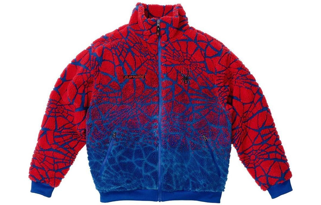 Supreme FW22 Week 17 x Spyder Web Polar Fleece Jacket