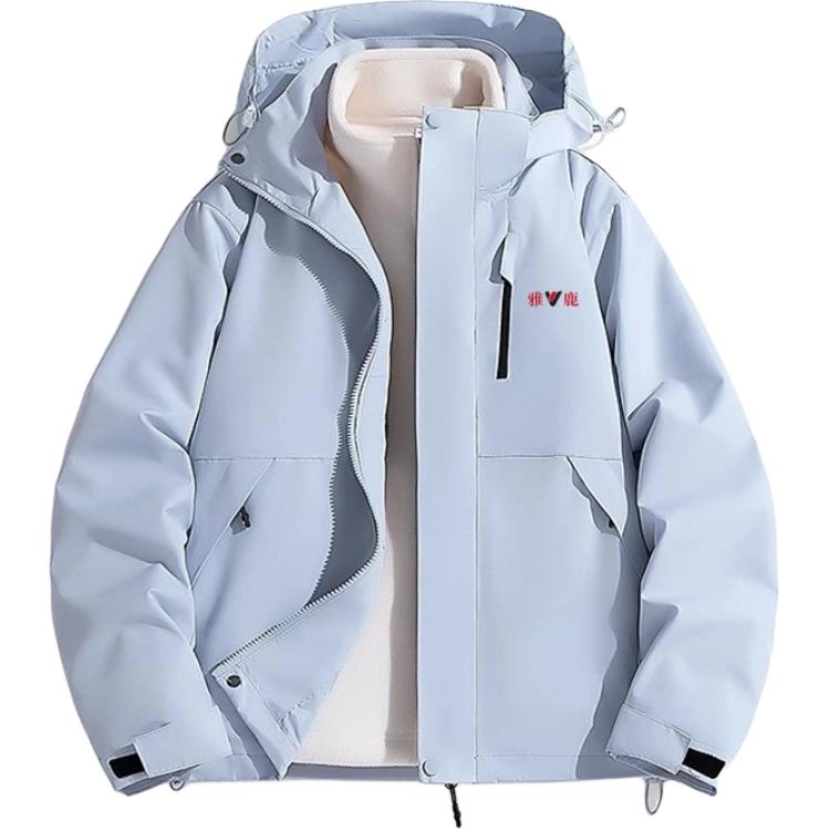 雅鹿  三防三合一进藏徒步爬山户外登山服  防水防风防紫外线透气耐磨保暖速干超轻防虫防静电防泼水防寒防雨冲锋衣 男女同款