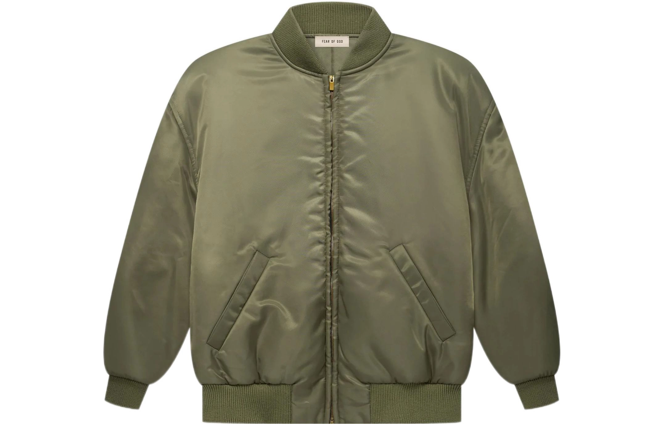 Fear of God FW22 Nylon Twill Bomber Olive FW22