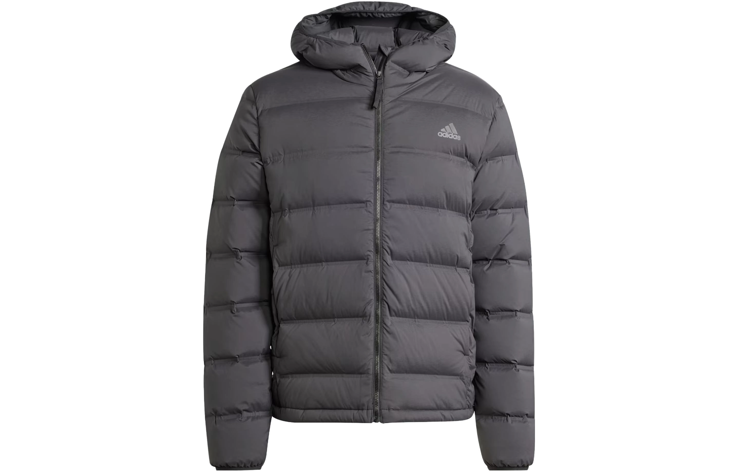 adidas Helionic Stretch Hooded Down Jacket 550Logo