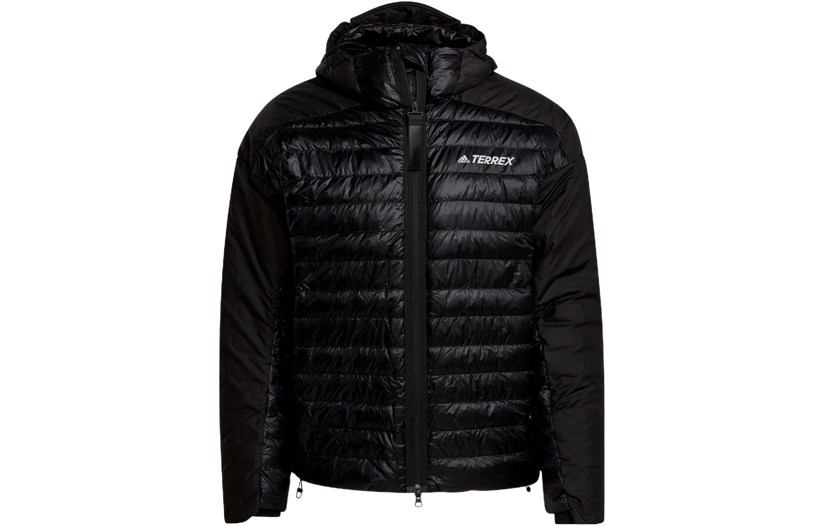 adidas Myshelter Down Hooded Jacket Logo