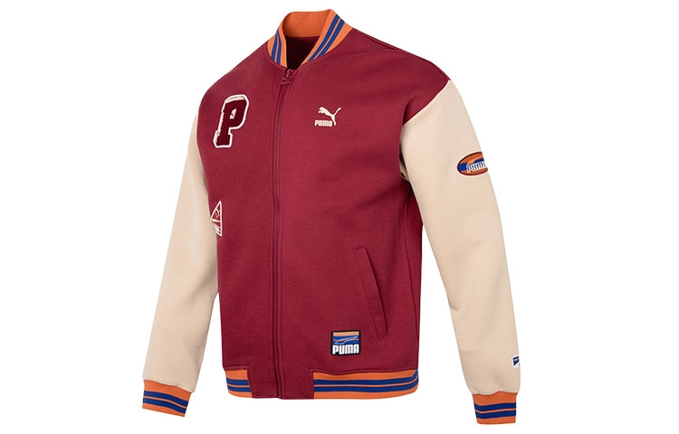 PUMA TEAM BADGE Team Badge Bomber Jacket Dk Logo