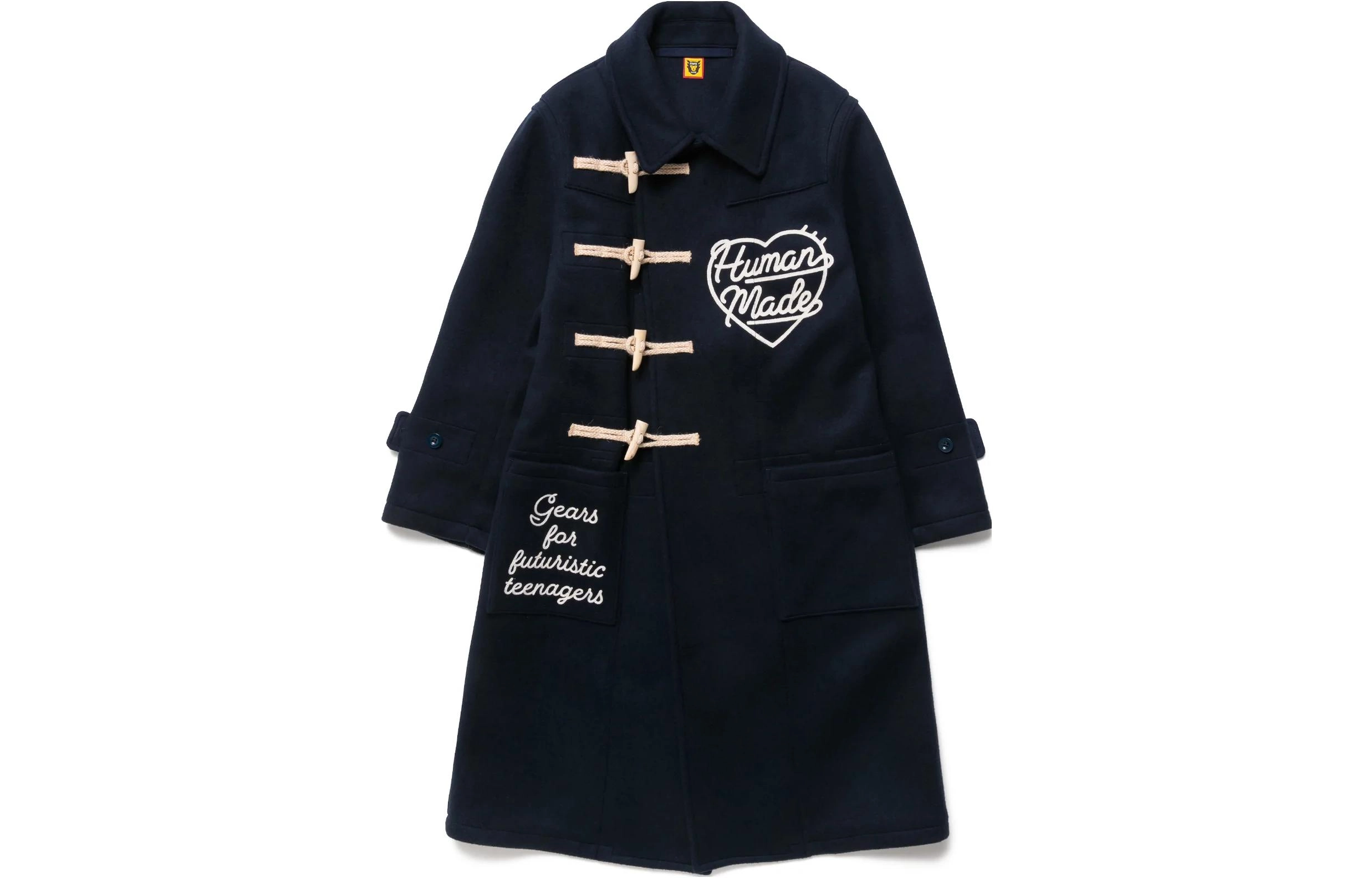 HUMAN MADE FW22 Duffle Coat Logo