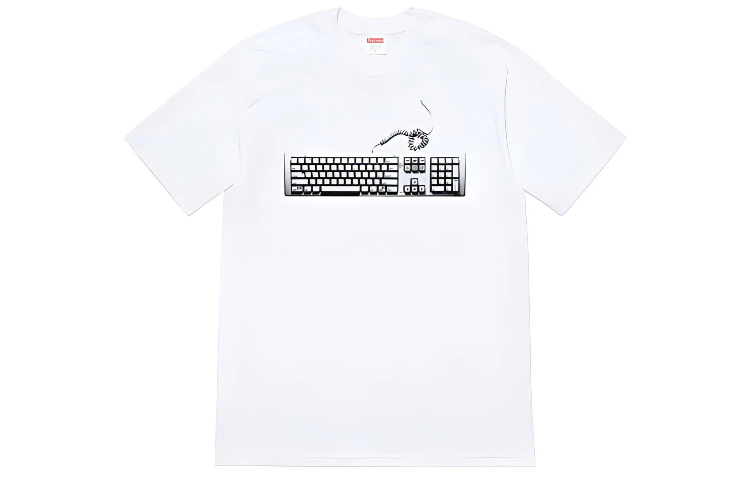 Supreme SS19 Keyboard Tee White T