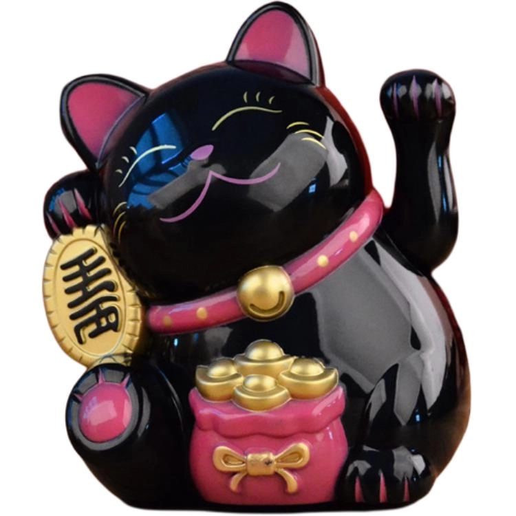 蒙柯 开运招财猫电池款电动摇手可爱 玩具