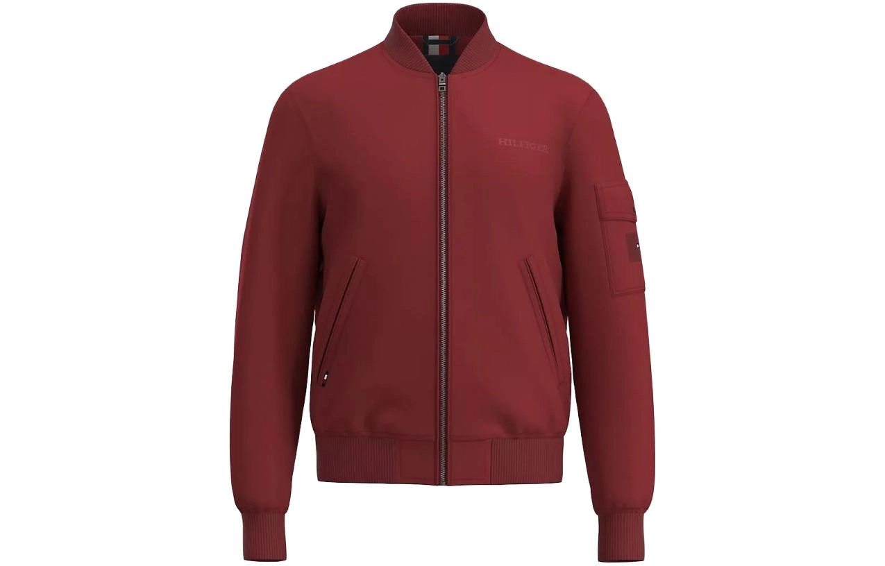 Tommy Hilfiger Lightweight Nylon Bomber Jacket