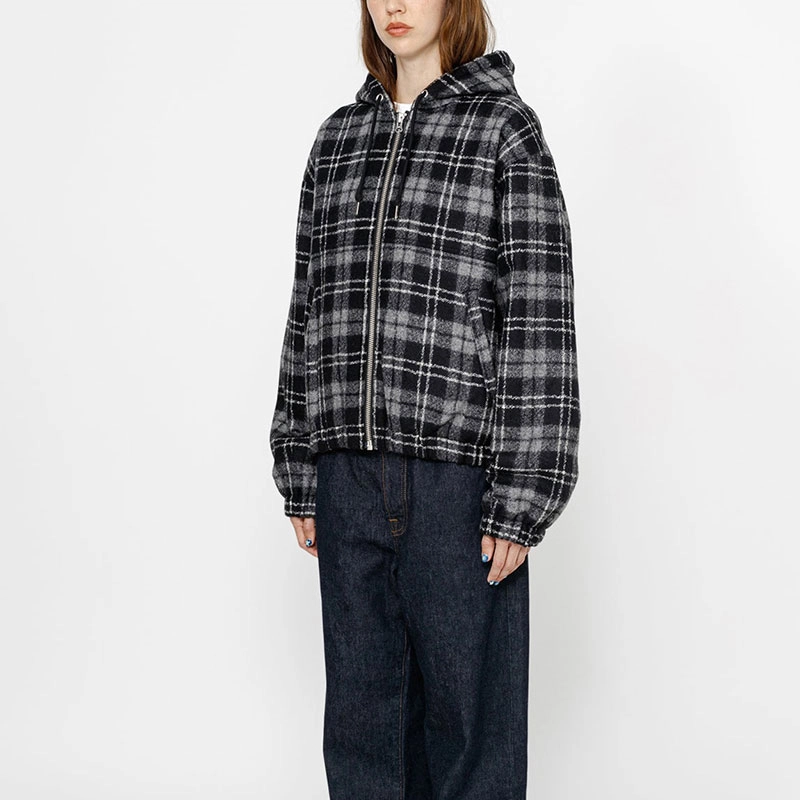 Stussy 2024 FW24 WORK JACKET WOOL PLAID