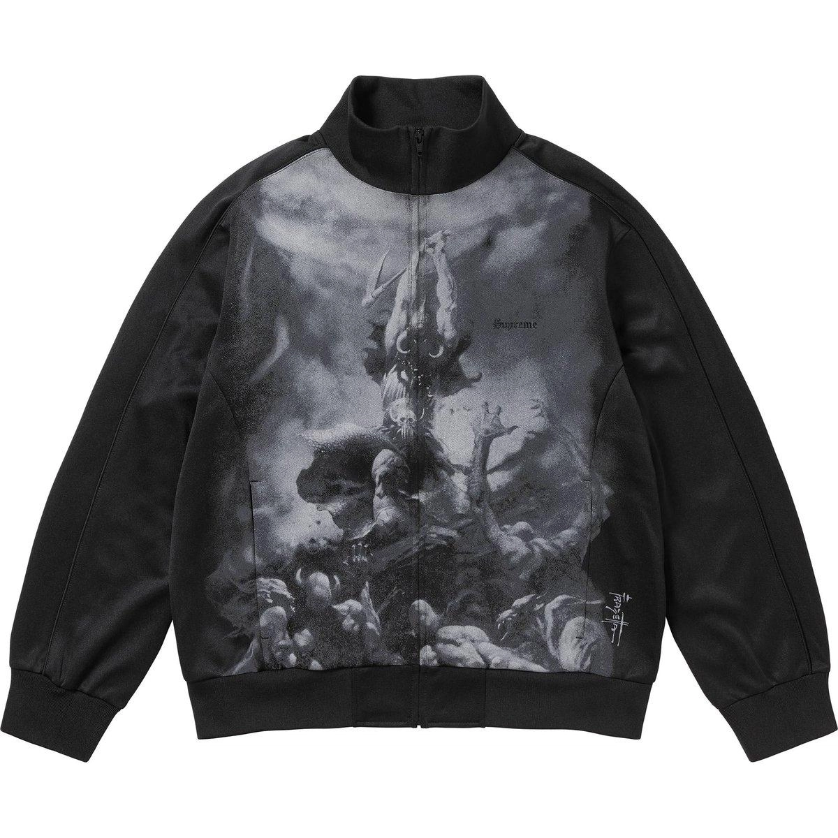 Supreme x Frank Frazetta FW24 WEEK15 Track Jacket logo