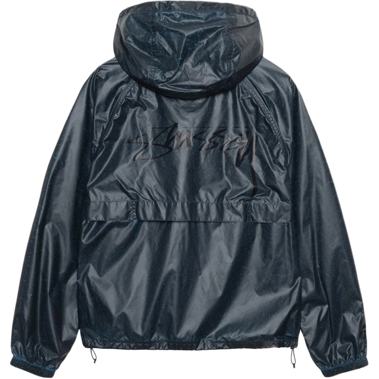 Stussy FW24 BEACH SHELL CRACKED RIPSTOP logo