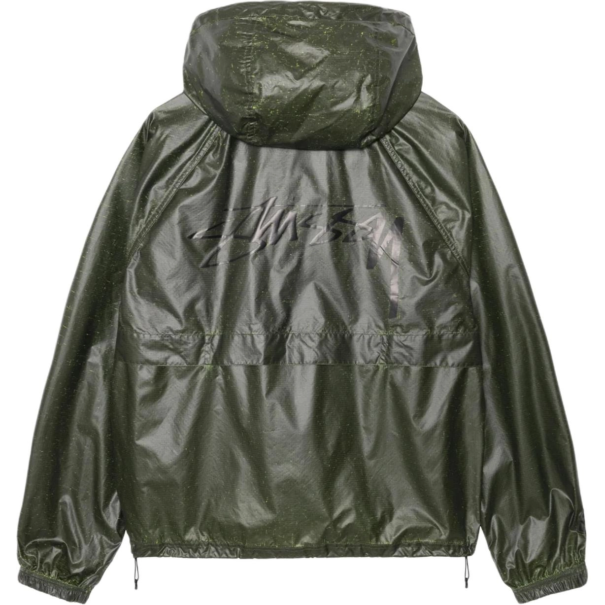 Stussy FW24 BEACH SHELL CRACKED RIPSTOP logo