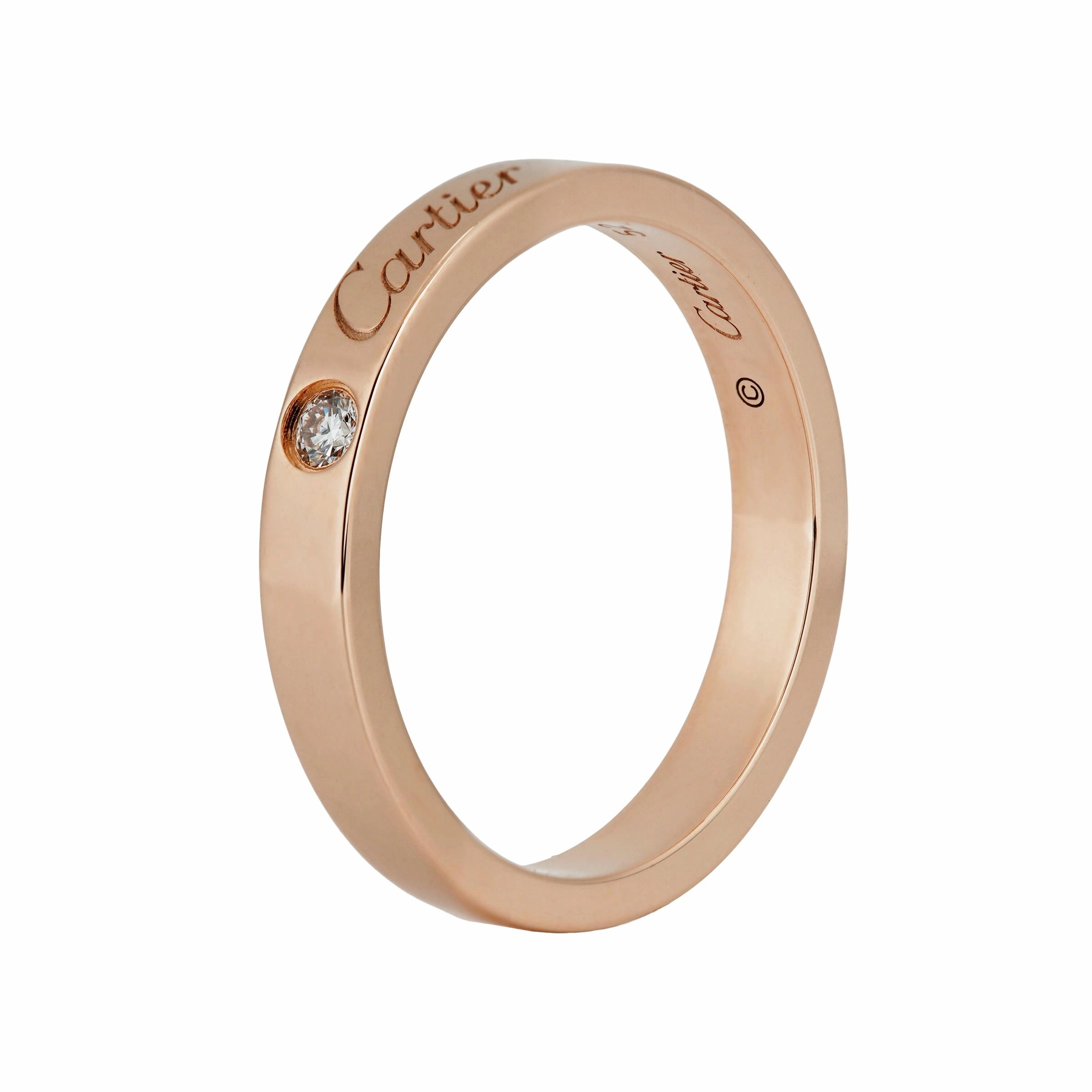 CARTIER C de Cartier Logo 18k