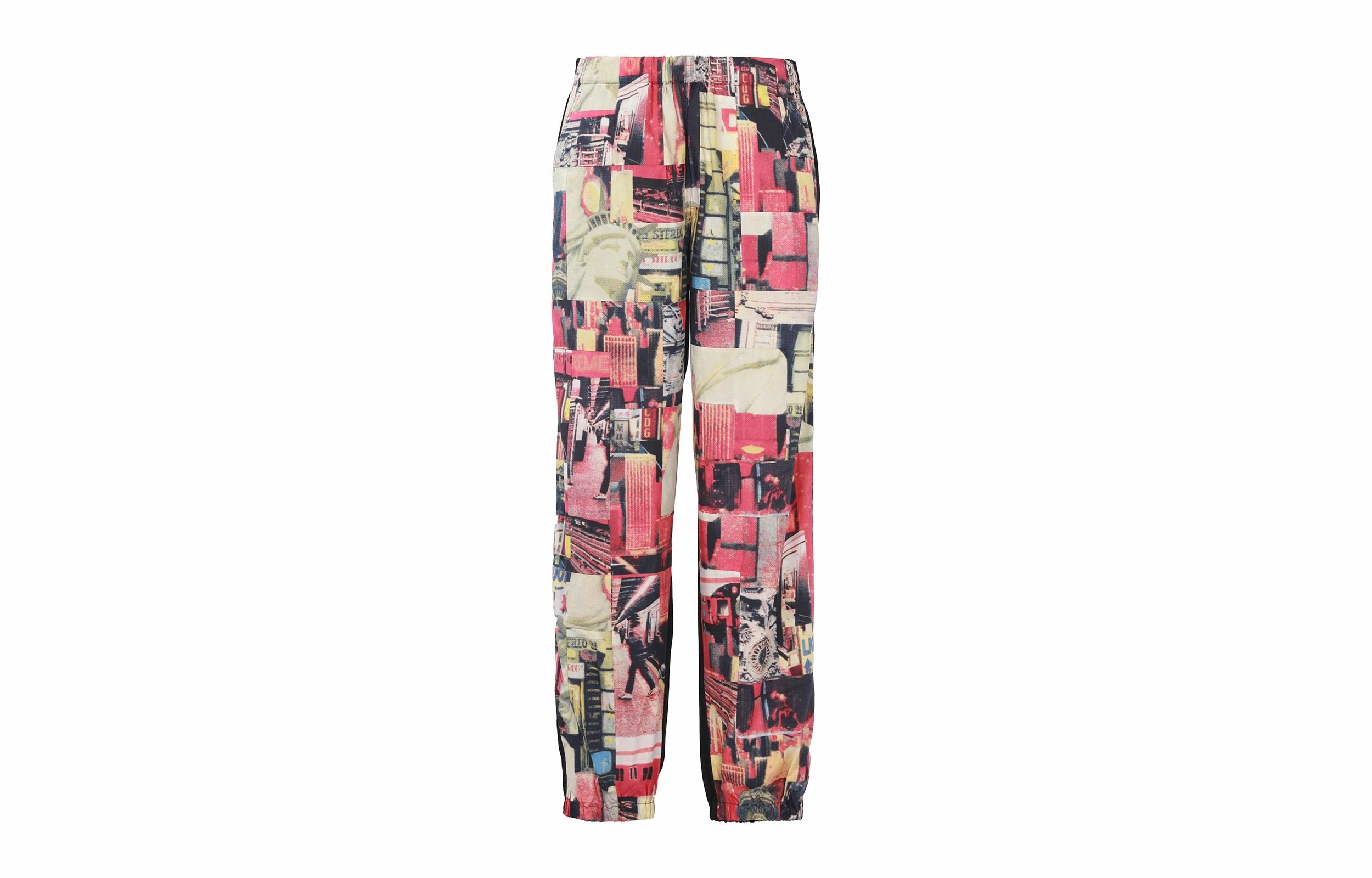 Supreme FW18 Comme des Garcons SHIRT Patchwork Skate Pant Multicolor