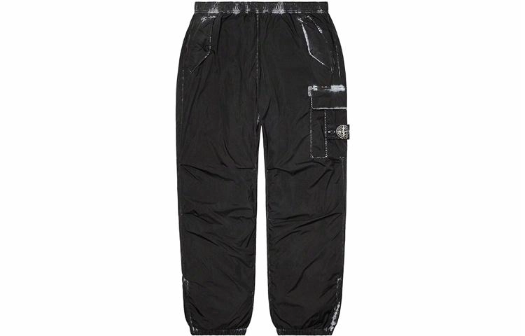 Supreme Week 13 x Stone Island Painted Camo Nylon Cargo Pant