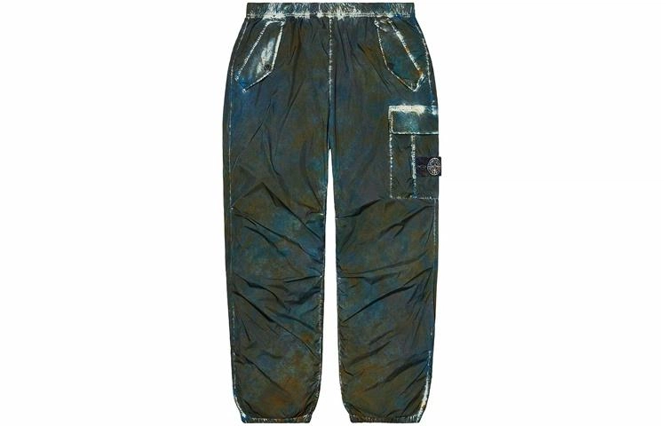 Supreme Week 13 x Stone Island Painted Camo Nylon Cargo Pant