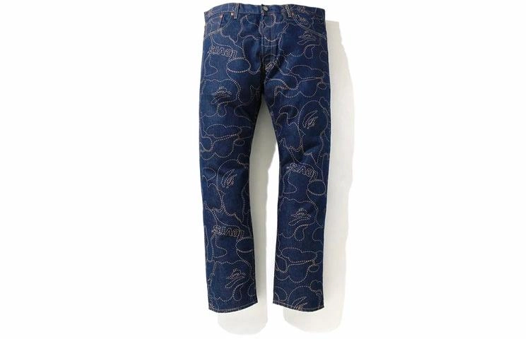 A BATHING APE x Levi's Camo 501 '93 Model