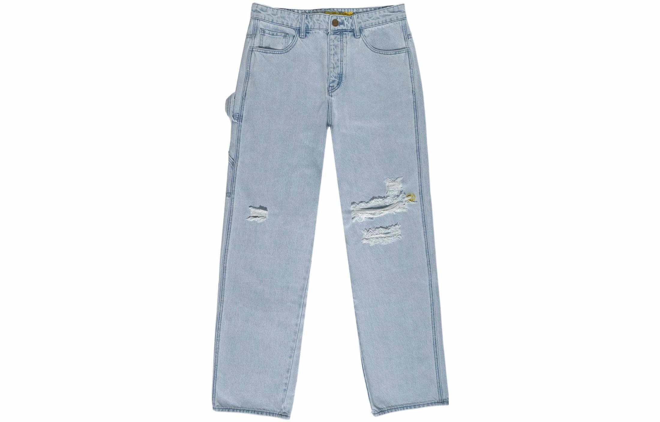 Drew House SS22 Carpenter Jean Distressed Vintage Indigo