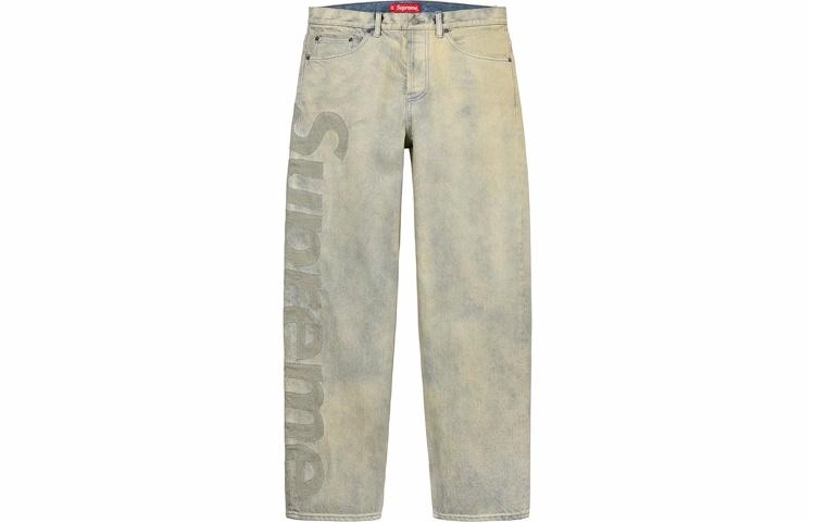Supreme SS22 Week 2 Inset Logo Jean
