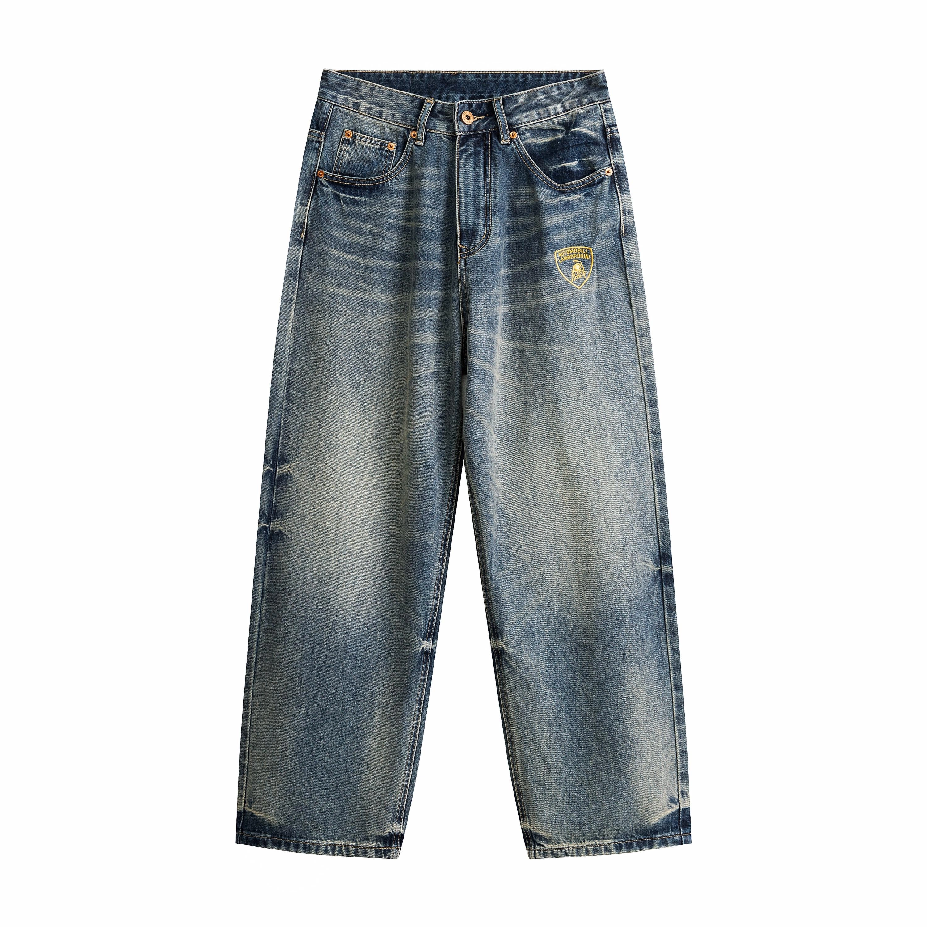 Automobili Lamborghini baggy jeans