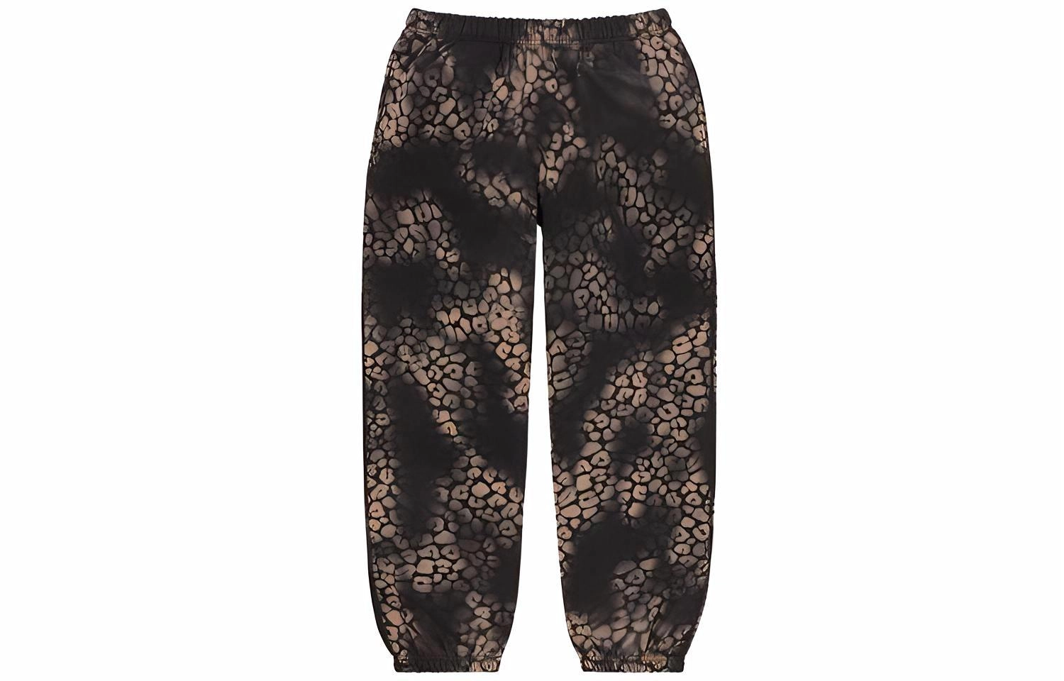 Supreme FW21 Week 19 Bleached Leopard Sweatpant
