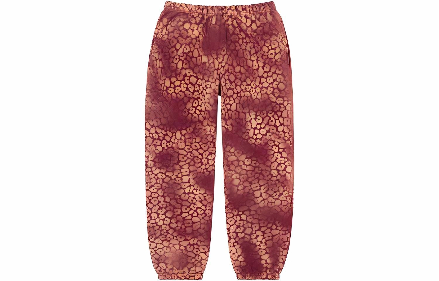 Supreme FW21 Week 19 Bleached Leopard Sweatpant