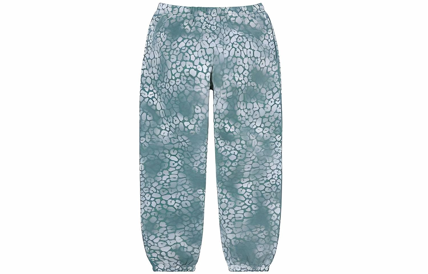 Supreme FW21 Week 19 Bleached Leopard Sweatpant