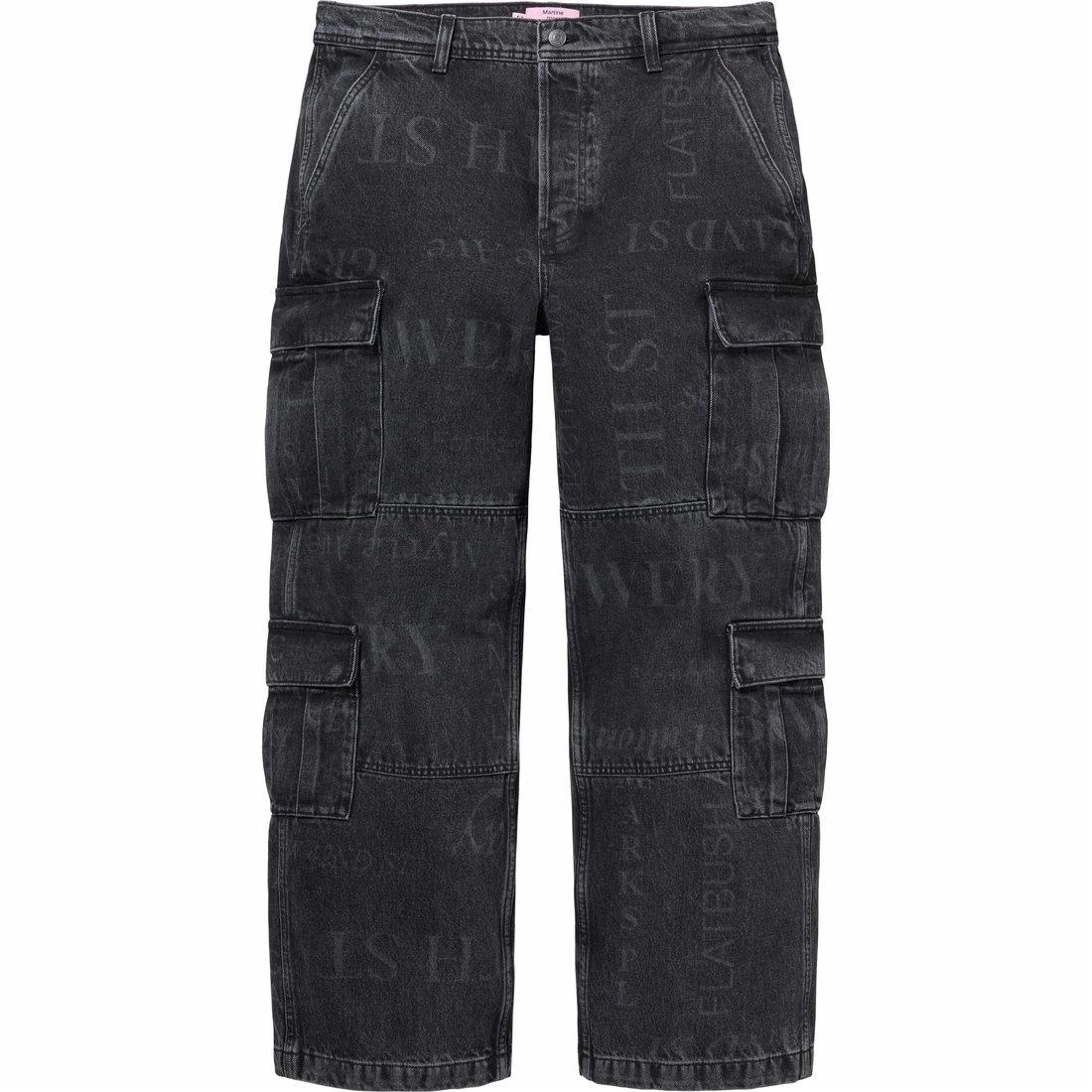 Supreme x Martine rose FW24 WEEK4 Denim Cargo Pant