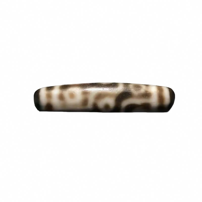 灵运宝 转运招财九眼天珠风化油润老矿风化油润包浆老料器磨损到位天然 玛瑙 吊坠 男女同款情侣款