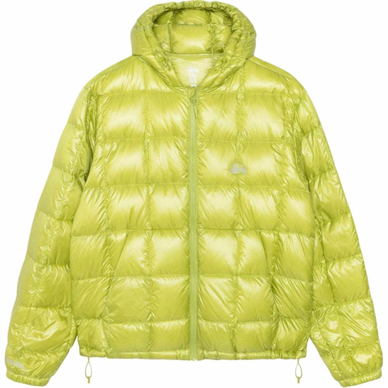 Stussy FW24 MIDWEIGHT HOODED PUFFER logo