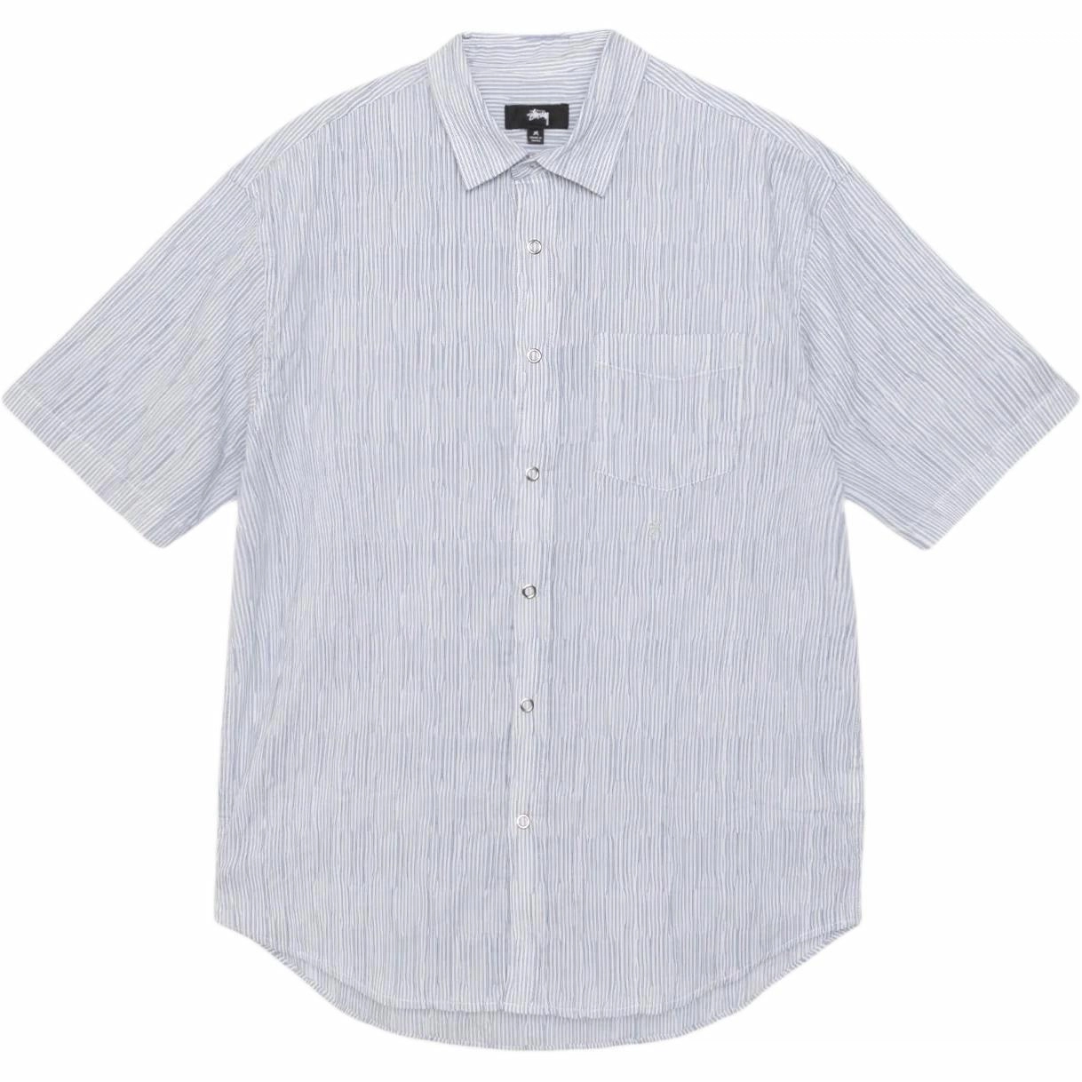 Stussy SS25 WAVY STRIPED SHORT SLEEVE SHIRT