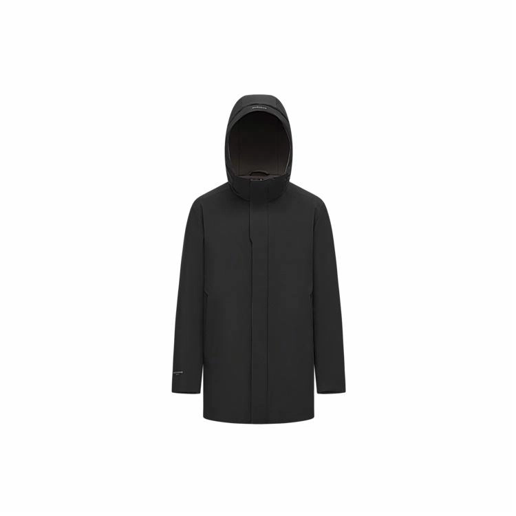 波司登 都市通勤系列 时尚都市纯色连帽羽绒服 男款