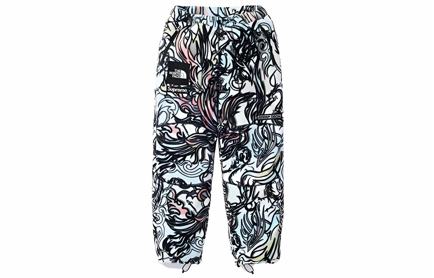Supreme x The North Face FW22 Week 7 Steep Tech Fleece Pant Logo