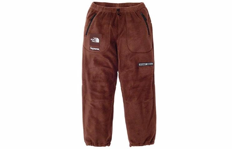 Supreme x The North Face FW22 Week 7 Steep Tech Fleece Pant Logo